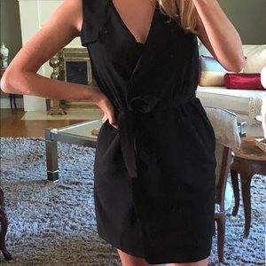 Ann Taylor black tie dress